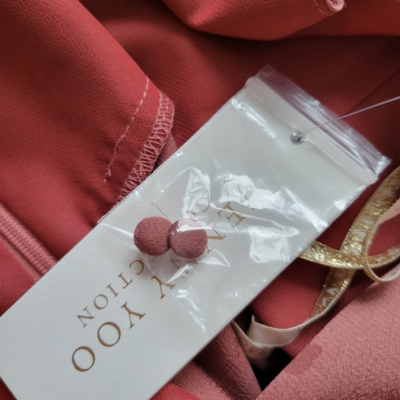 Jenny Yoo Dusty Rose Wedding Dress - Picture 14 of 15